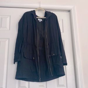 Black Old Navy Military Coat Tall